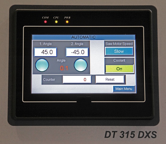 Полуавтоматический дисковый отрезной станок Ileri Teknik DT 315 DXS фото