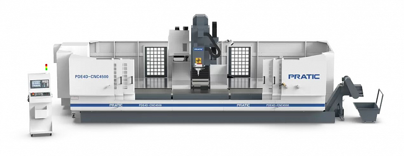 4-осевой обрабатывающий центр с подвижной колонной PRATIC PDE4D фото