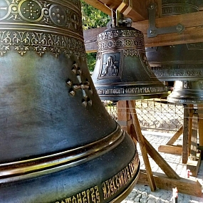 В России изготовили колокола для звонницы тысячелетнего белорусского храма